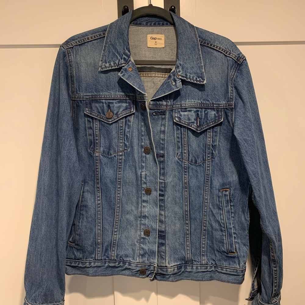 Classic blue denim jacket